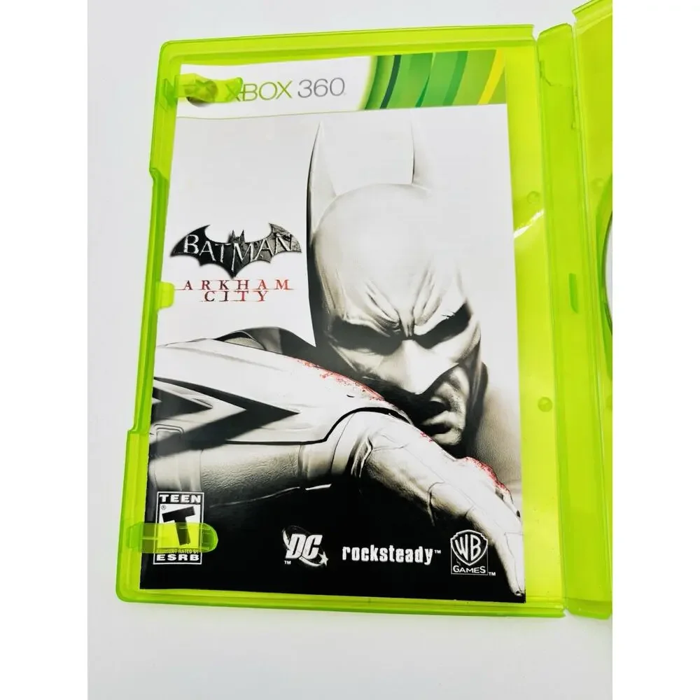 Batman Arkham City Xbox 360 Complete CIB Tested Works VG Condition